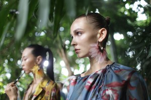 Backstage at Paule Ka RTW Spring 2017