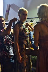 Backstage at Rochas RTW Spring 2017