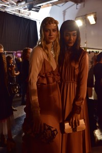 Backstage at Rochas RTW Spring 2017