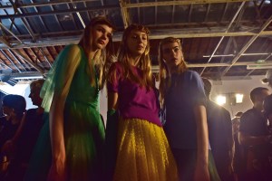 Backstage at Rochas RTW Spring 2017