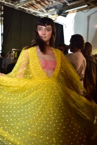Backstage at Rochas RTW Spring 2017