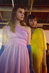Backstage at Rochas RTW Spring 2017