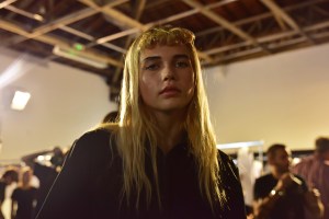 Backstage at Rochas RTW Spring 2017