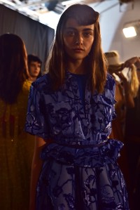 Backstage at Rochas RTW Spring 2017