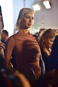Backstage at Rochas RTW Spring 2017