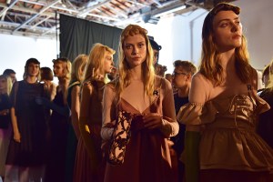 Backstage at Rochas RTW Spring 2017