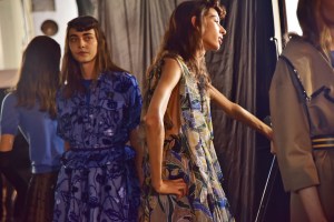 Backstage at Rochas RTW Spring 2017