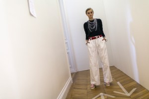 Backstage at Undercover RTW Spring 2017