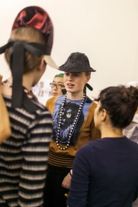 Backstage at Undercover RTW Spring 2017