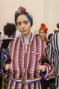 Backstage at Undercover RTW Spring 2017