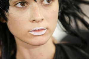 Backstage at Yohji Yamamoto RTW Spring 2017