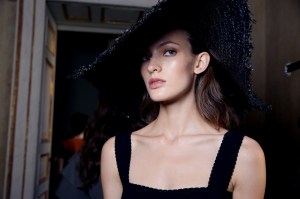 Backstage at Blumarine Spring 2017