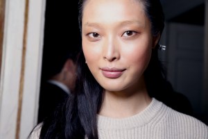 Backstage at Blumarine Spring 2017
