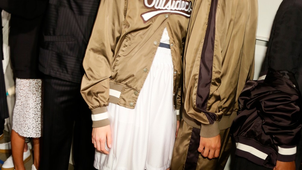 Backstage at Band of Outsiders RTW Spring 2017