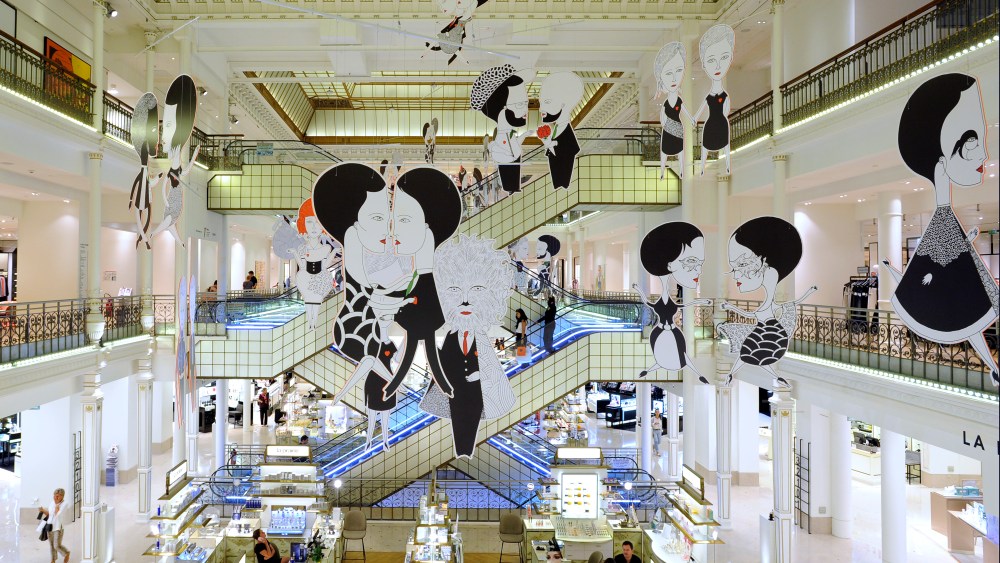 Le Bon Marché Spotlights Paris