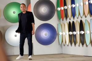 Collection Designer Jason Wu at Boss RTW Spring 2017
