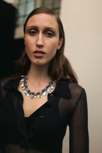 Backstage at Bottega Veneta Spring 2017