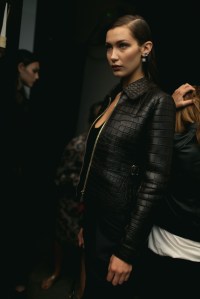 Backstage at Bottega Veneta Spring 2017