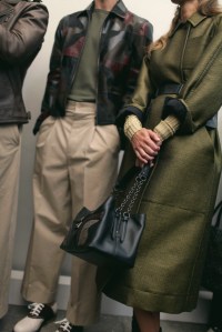 Backstage at Bottega Veneta Spring 2017
