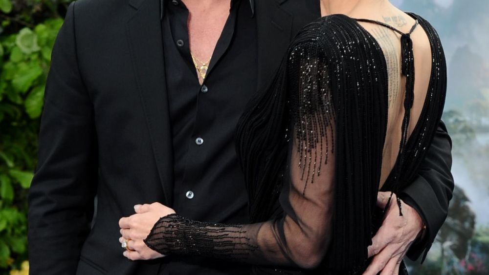 Brad Pitt and Angelina Jolie in May 2014