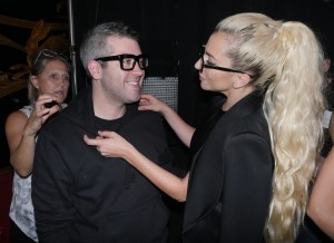 Brandon Maxwell and Lady Gaga