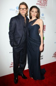 Angelina Jolie and Brad Pitt