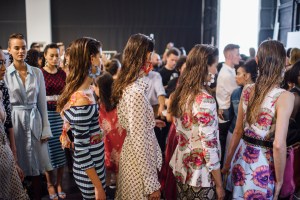 Backstage at Altuzarra RTW Spring 2017