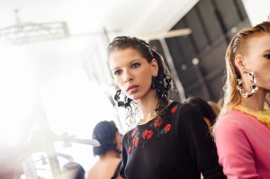 Backstage at Altuzarra RTW Spring 2017