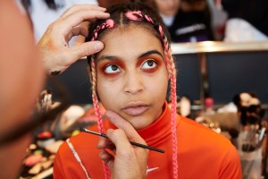 Backstage at Gypsy Sport RTW Spring 2017
