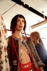 Backstage at Gypsy Sport RTW Spring 2017