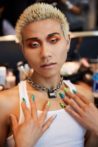 Backstage at Gypsy Sport RTW Spring 2017