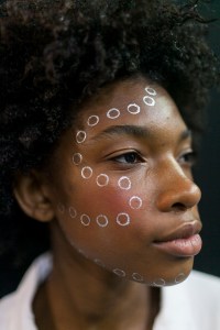 Backstage at Issey Miyake RTW Spring 2017