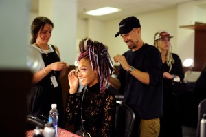 Backstage at Marc Jacobs RTW Spring 2017