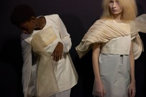 Backstage at Rick Owens RTW Spring 2017