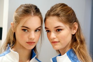 Backstage at Tory Burch RTW Spring 2017