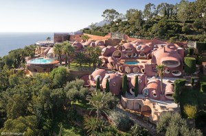 A view of Pierre Cardin's Bubble Palace.