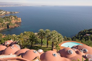 A view of Pierre Cardin's Bubble Palace.