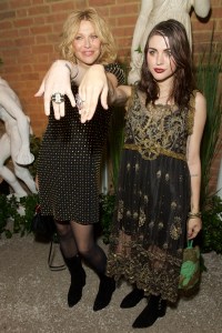 Courtney Love and Frances Bean Cobain