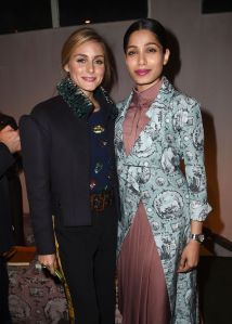 Olivia Palermo Freida Pinto