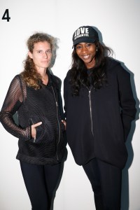 Élodie Ouedraogo and Olivia Borlée, the designers behind 42|54 activewear.