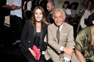 Carla Bruni and Giancarlo Giammetti