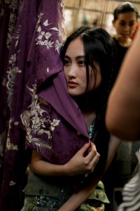 Backstage at Roberto Cavalli Spring 2017