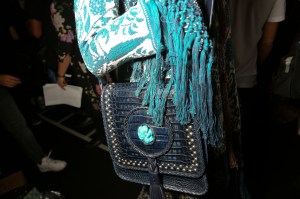 Backstage at Roberto Cavalli Spring 2017