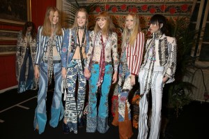 Backstage at Roberto Cavalli Spring 2017