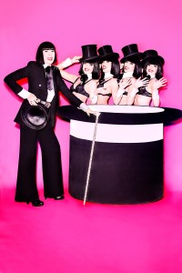 "Dessous Dessus, Upside Down" features set and costume designlong-reigning queen of Parisian lingerie Chantal Thomass.