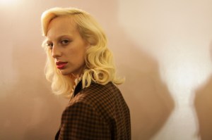 Backstage at Charlotte Olympia RTW Spring 2017