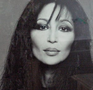 China Machado photographed by Francesco Scavullo.
