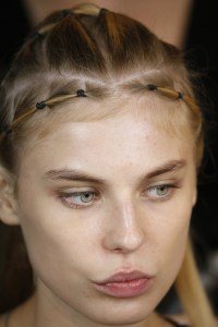 Backstage at Chromat RTW Spring 2017