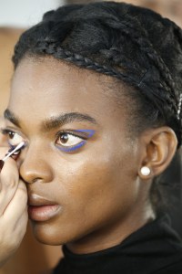 Backstage at Chromat RTW Spring 2017