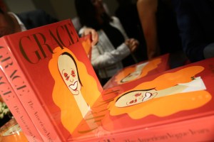 The scene at the Grace Coddington and Calvin Klein dinner.